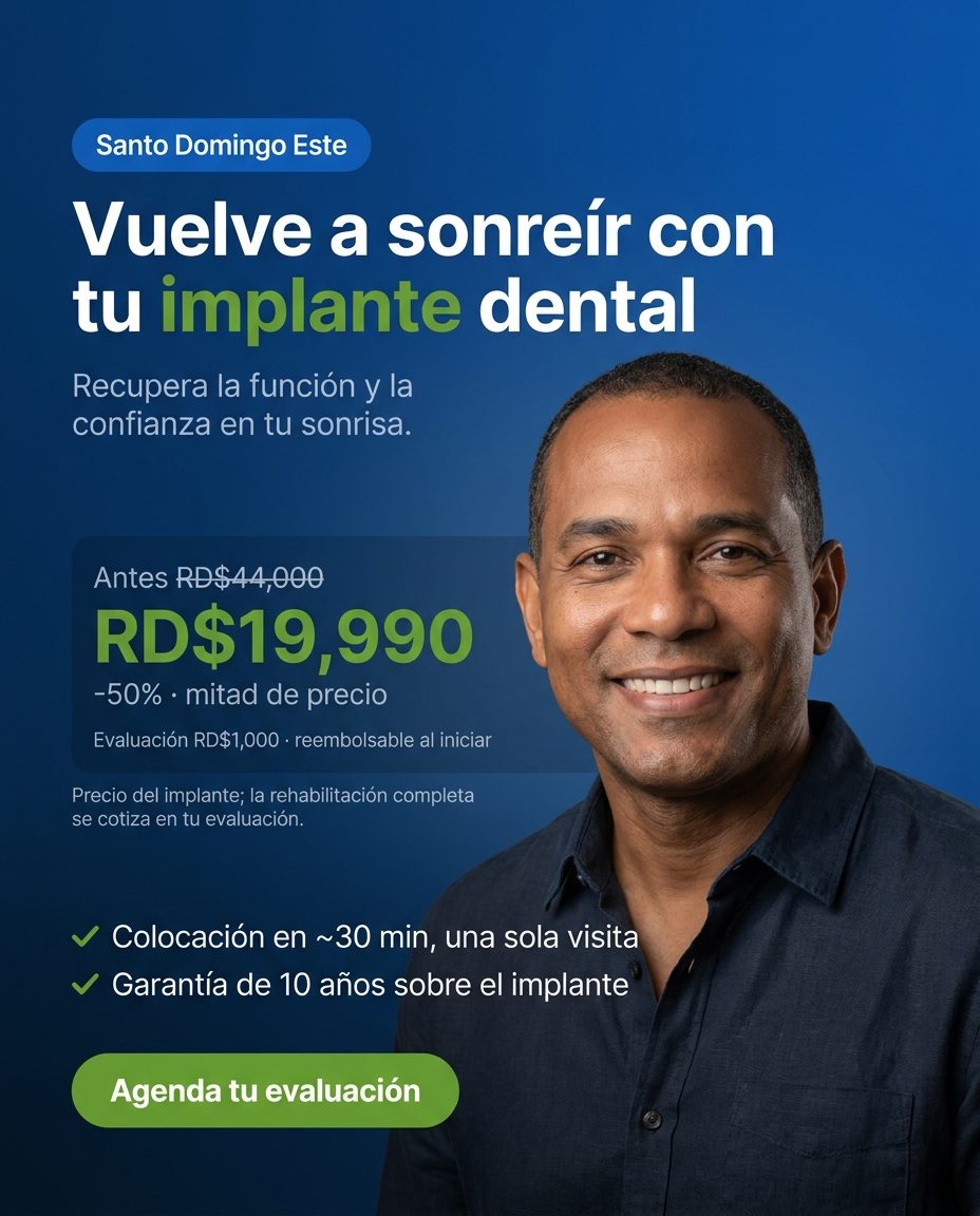 Implantes dentales: estetico/emocional