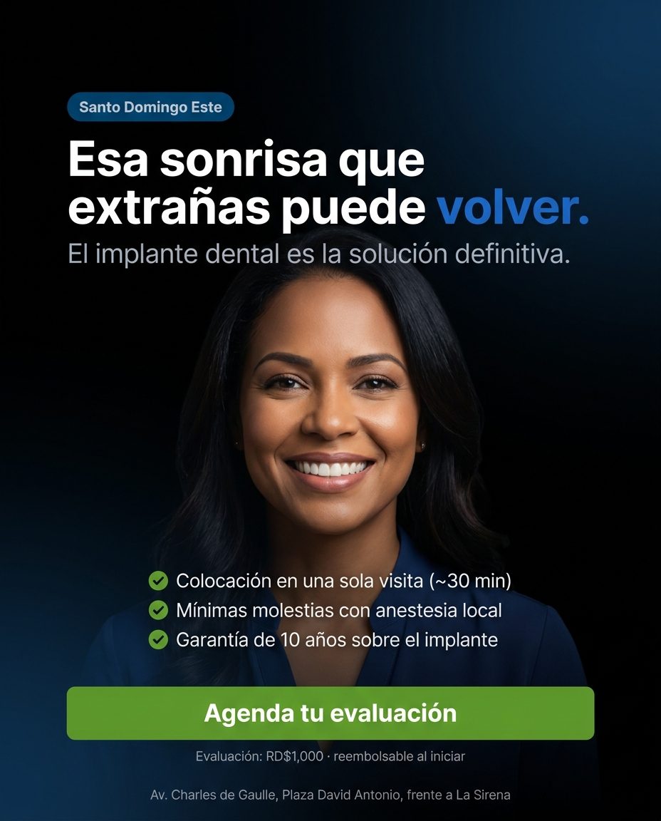 Implantes dentales: estetico/emocional