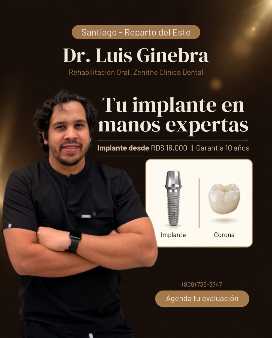 Implantes: Autoridad: Dr. Luis Ginebra