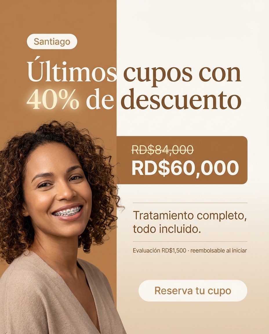 Ortodoncia: Precio total: Urgencia / cupos